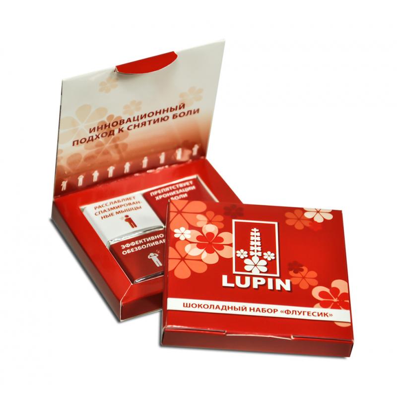 Шоколадный набор 20 г &quot;Книга&quot; с логотипом